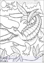 coloriage-crocodile-1